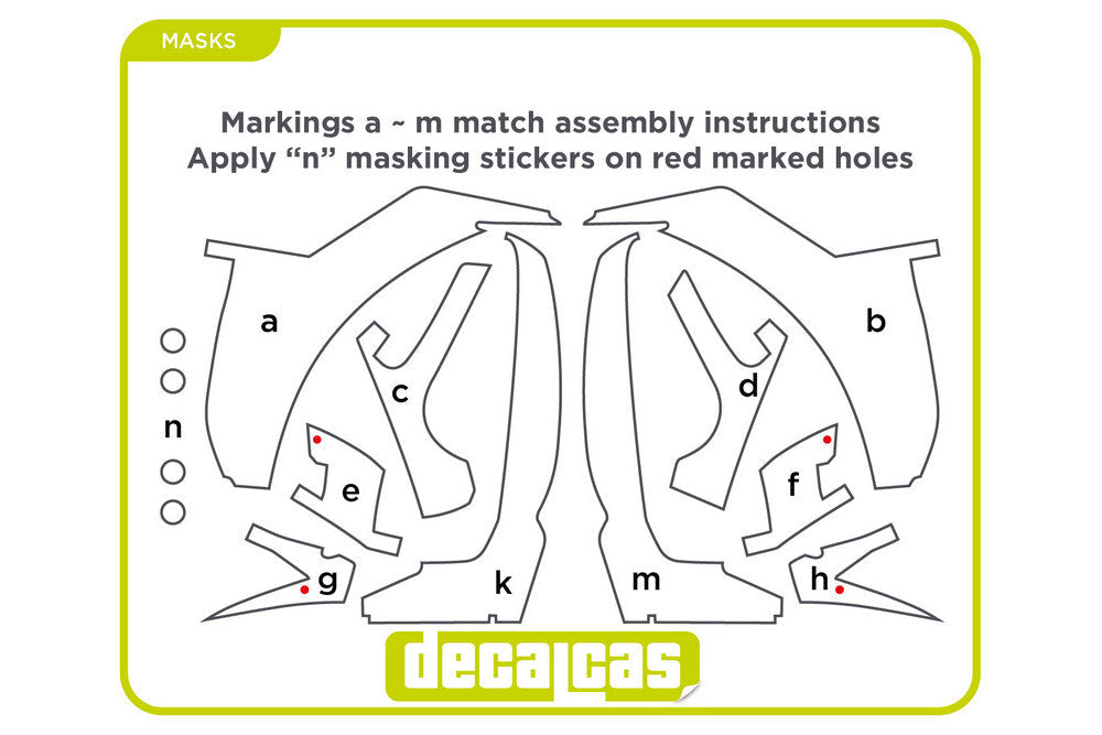 MASQUE DE PEINTURE SUZUKI GSX-RR-2020