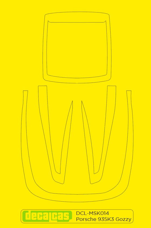 PAINT MASKS PORSCHE 935 K3 GOZZY