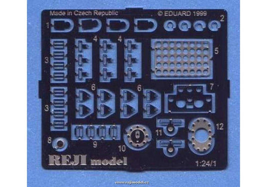 DETAIL SET UP PHOTOETCHED PARTS - UNIVERSAL RALLY PARTS