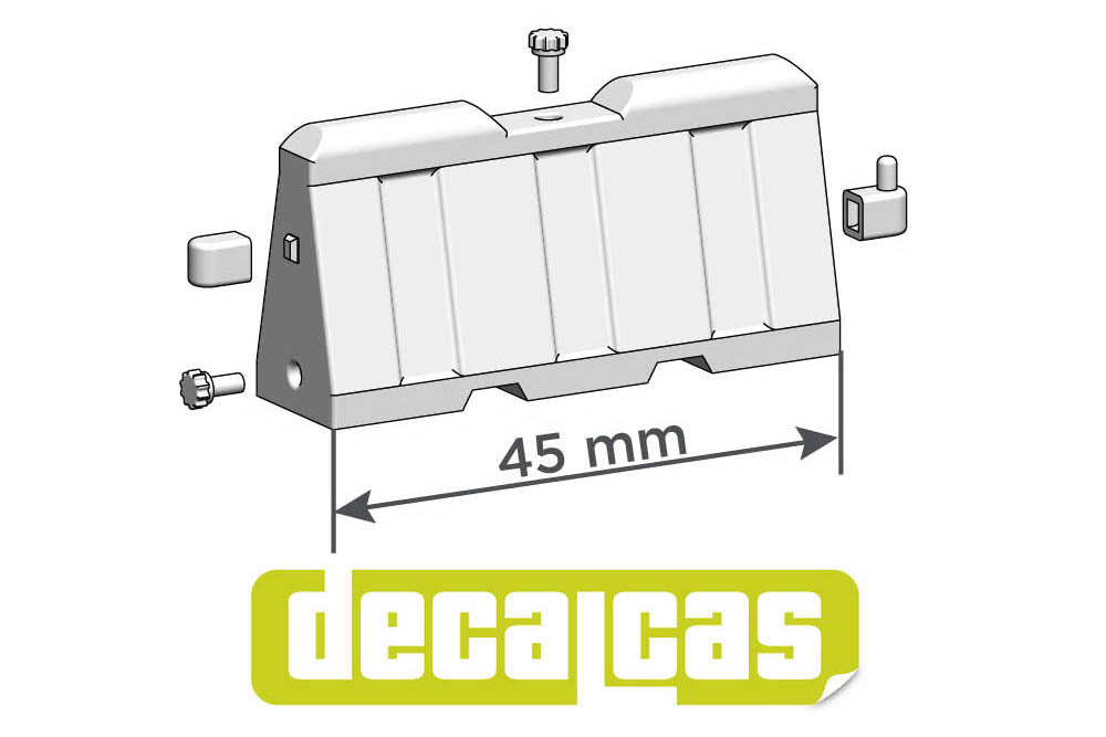 PLASTIC TRAFFIC BARRIERS