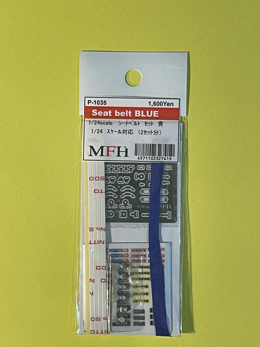 SEAT BELT BLUE/BLACK