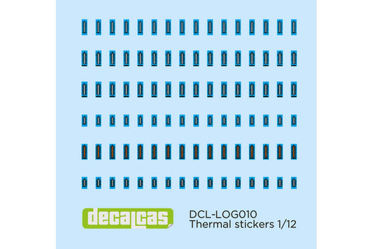 THERMAL STICKERS DECALS