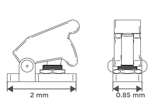 TOGGLE SWITCH WITH GUARD