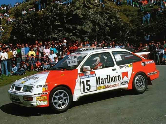 TRANSKIT FORD SIERRA 500 RS - TOUR DE CORSE 1987 - CARLOS SAINZ MARLBORO