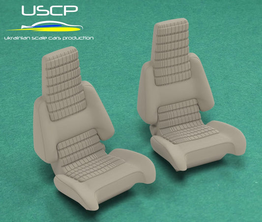 Renault 5 Turbo Road seats with texture