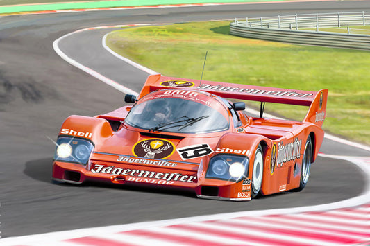 Porsche 956 - Jägermeister - DRM Norisring, WEC Imola 1000 Kilometres, WEC Hockenheim 1000 Kilometres 1984/1985