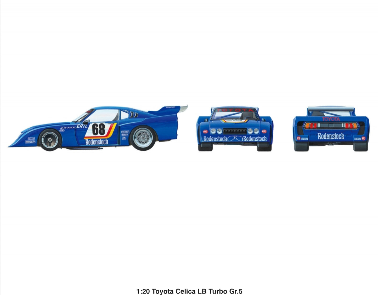 TOYOTA CELICA LB TURBO GR.5 - DRM 1977