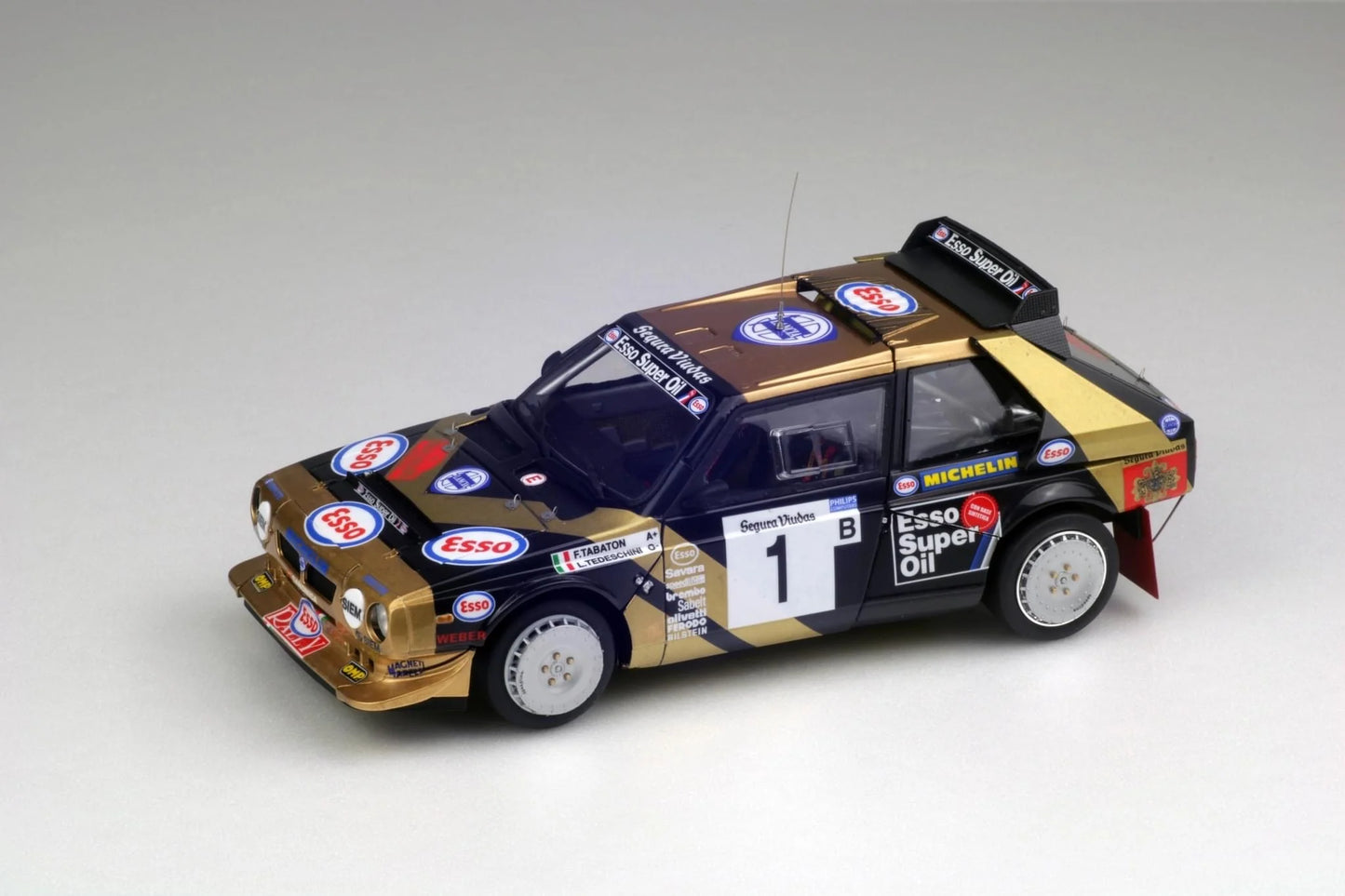 DETAIL SET UP LANCIA DELTA S4 - 86 CATALUNYA RALLY WINNER