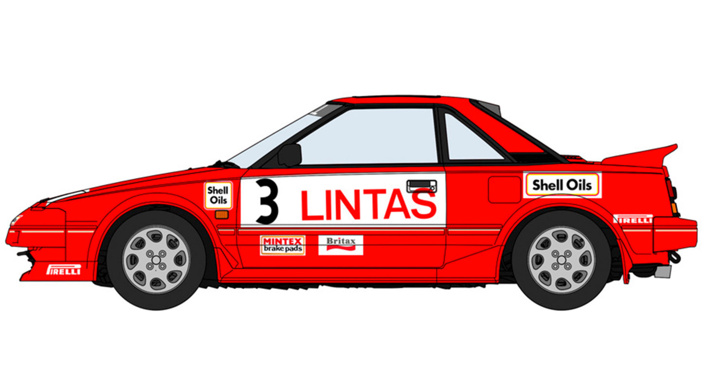 TOYOTA MR2 1986 RALLY SPRINT WINNER - DAMON HILL