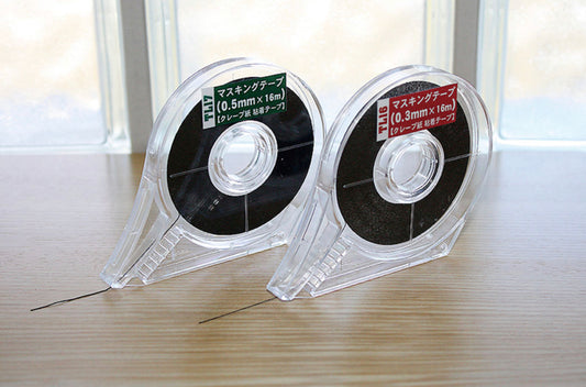 HASEGAWA MASKING TAPE W/APPLICATOR 03MM