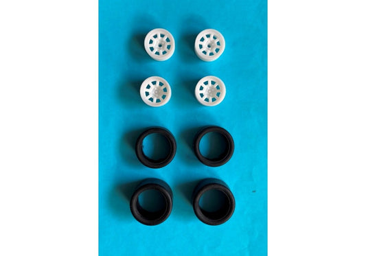 Tarmac Wheels and Tires Minilite for Renault 5 Turbo