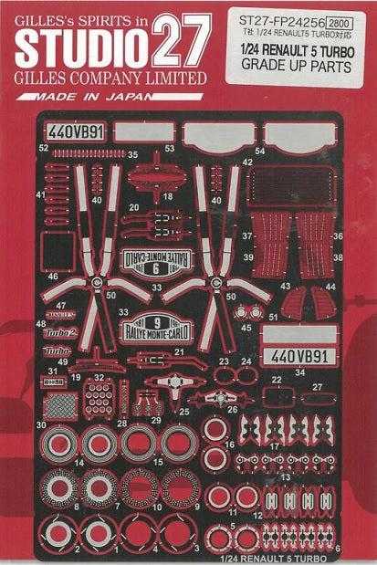 Detail Set Up Renault 5 Turbo