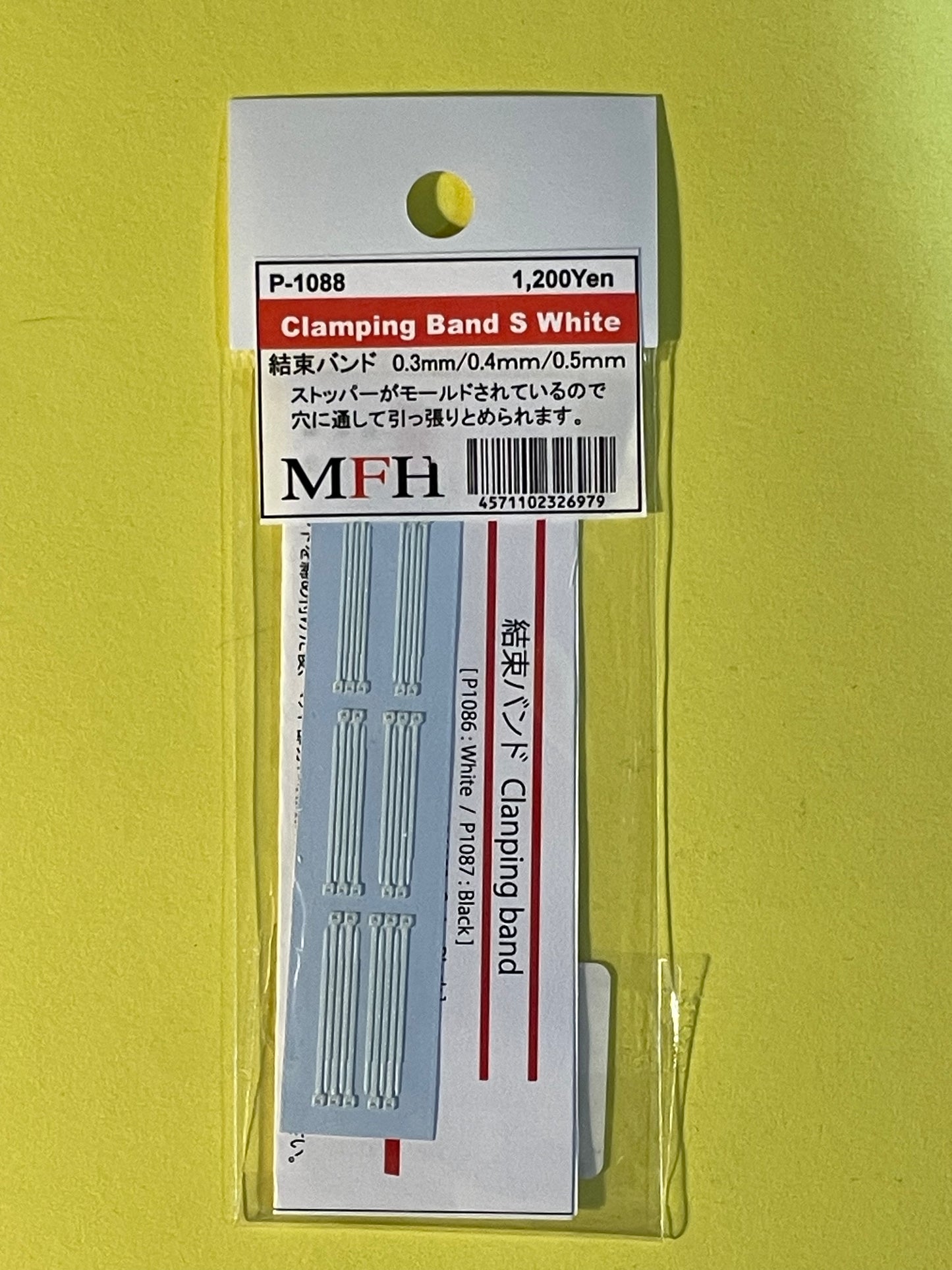 CLAMPING BAND - WHITE