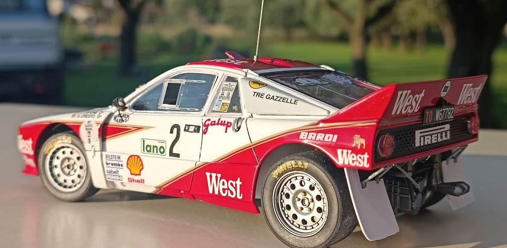 DECALQUES WEST LOGOS PERDIDO PARA LANCIA 037