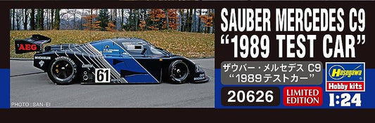 SAUBER MERCEDES C9 ESSAI VOITURE 1989