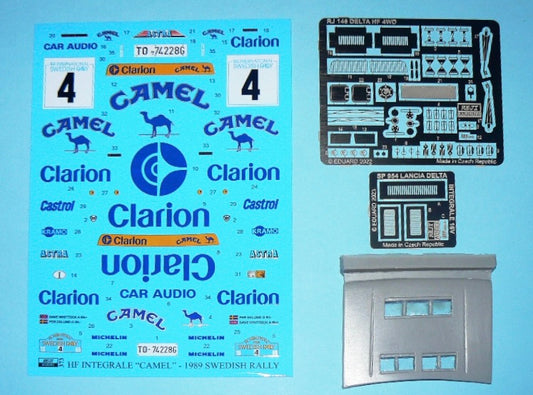 TRANSKIT LANCIA DELTA INTEGRALE - CAMEL - SWEDISH RALLY 1989