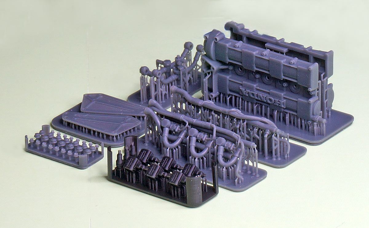 Cam covers and Ignition Coils for McLaren Honda MP4/4 - 1988