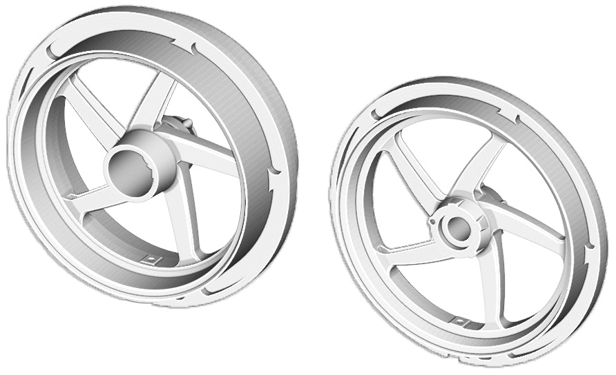 Set 5-spoke Motogp wheels for RGV500 '93