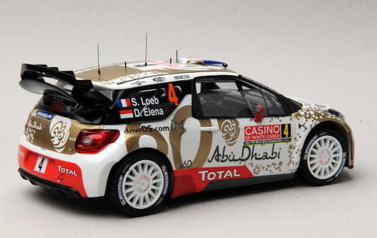 DECALS CITROEN DS3 WRC - RALLY MONTE CARLO 2015 LOEB & MEEKE