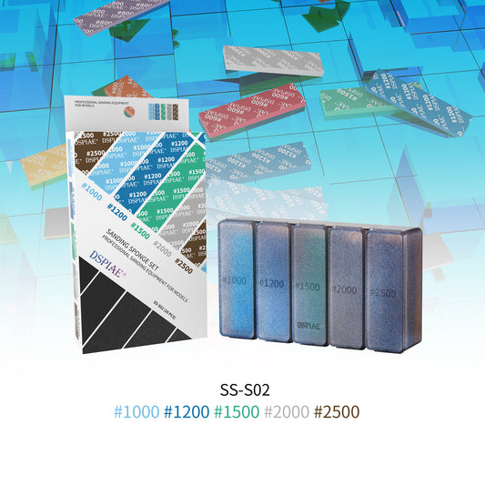 SANDING SPONGE SET #1000 - #2500