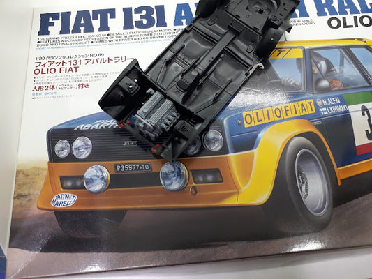 COMPLETE ENGINE FOR 131 ABARTH TAMIYA 1/20 KIT