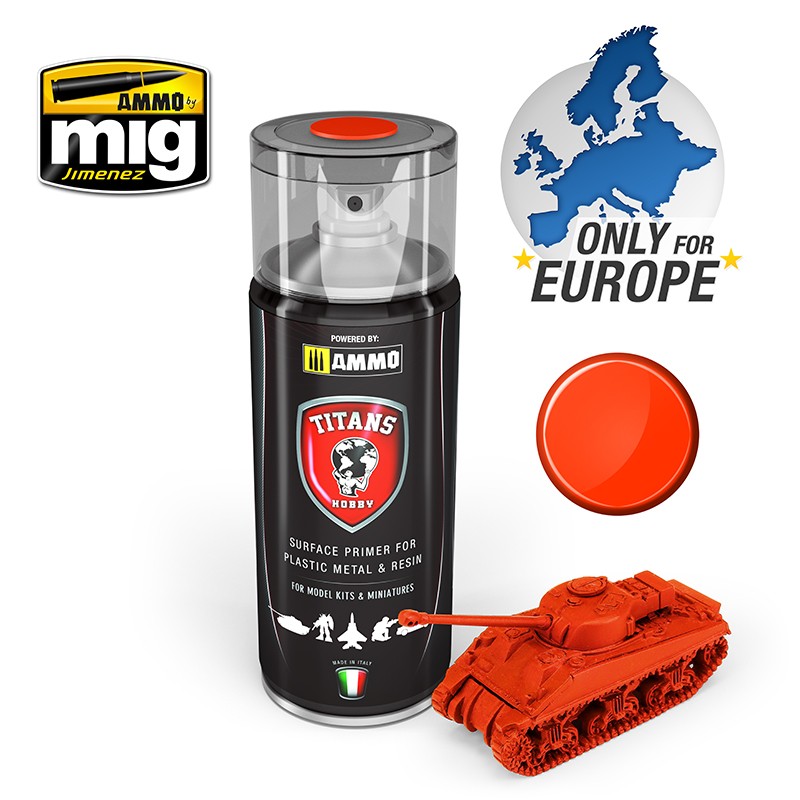 TITANS HOBBY: ROYAL RED MATT PRIMER
