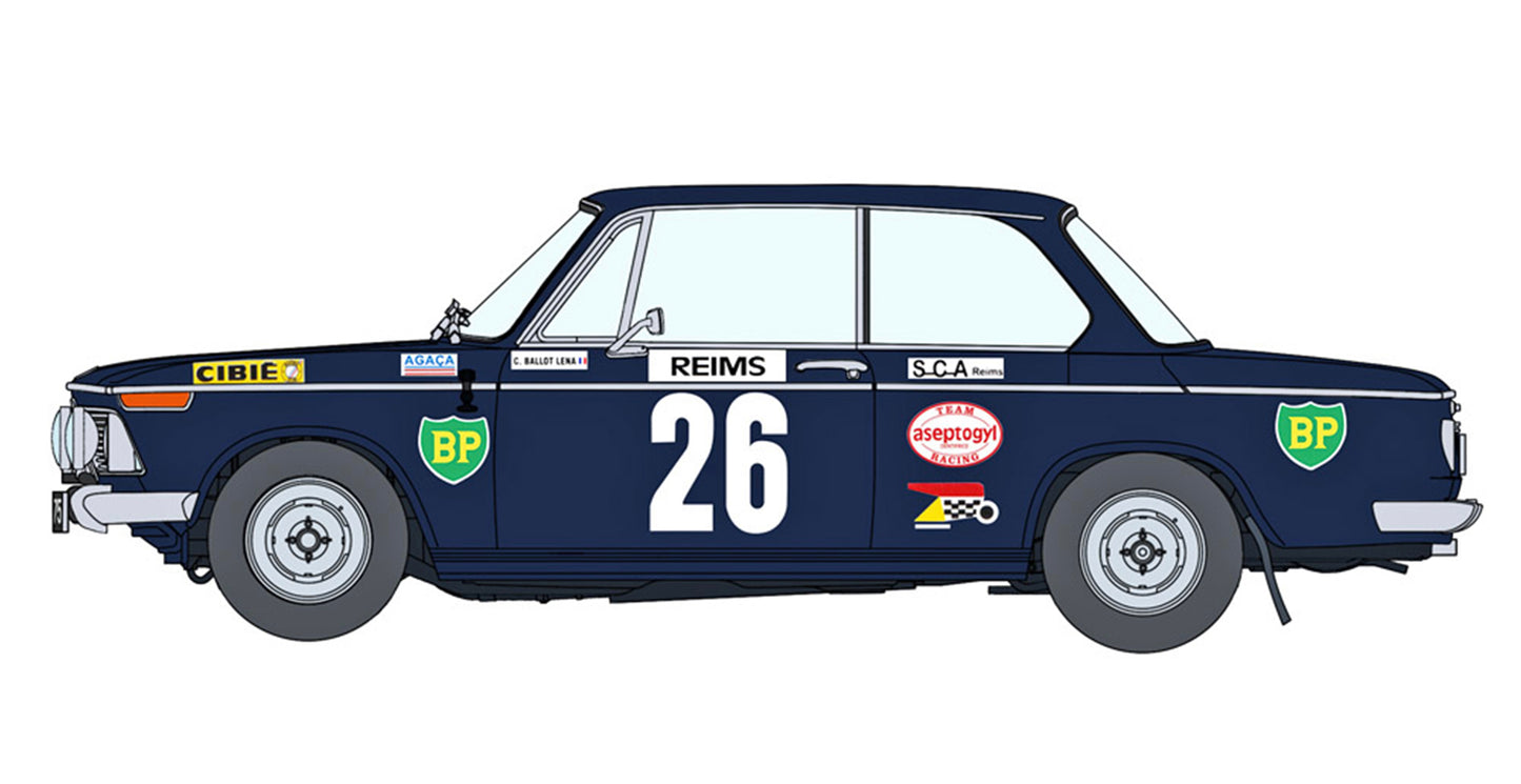BMW 2002 ti - RALLY MONTE CARLO 1971