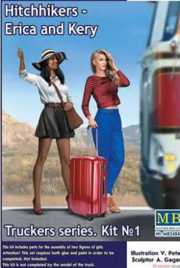 HITCHHIKERS ERICA & KERY TRUCKERS SERIES FIGURES