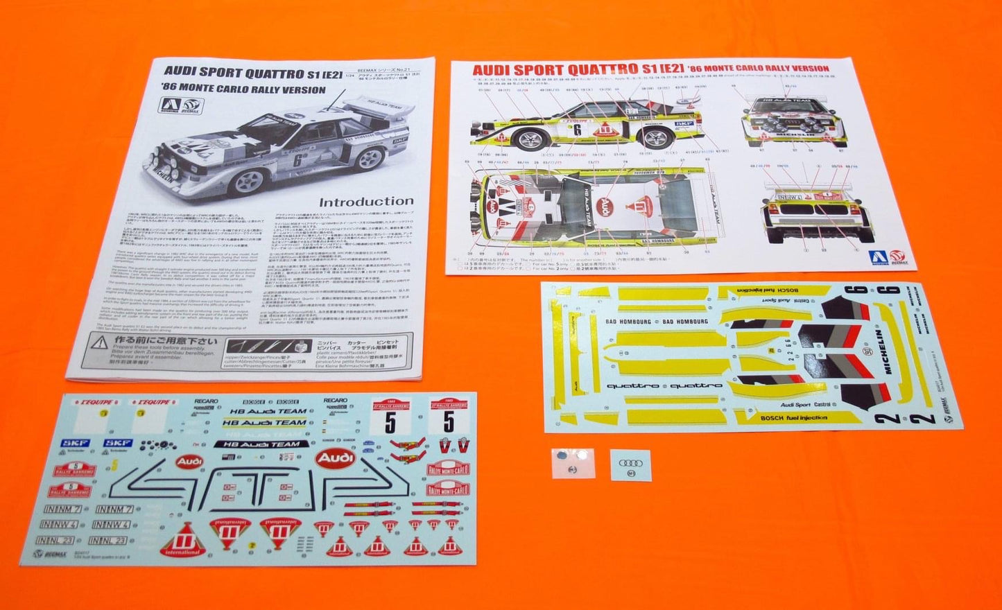 AUDI SPORT QUATTRO E2 GR. B - RALLY MONTE CARLO 1986