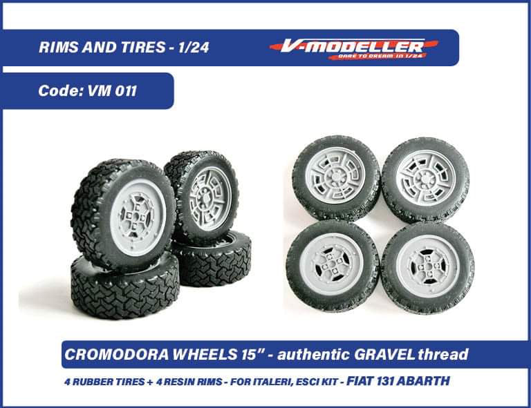 ROUES CROMODORA 15 - GRAVIER