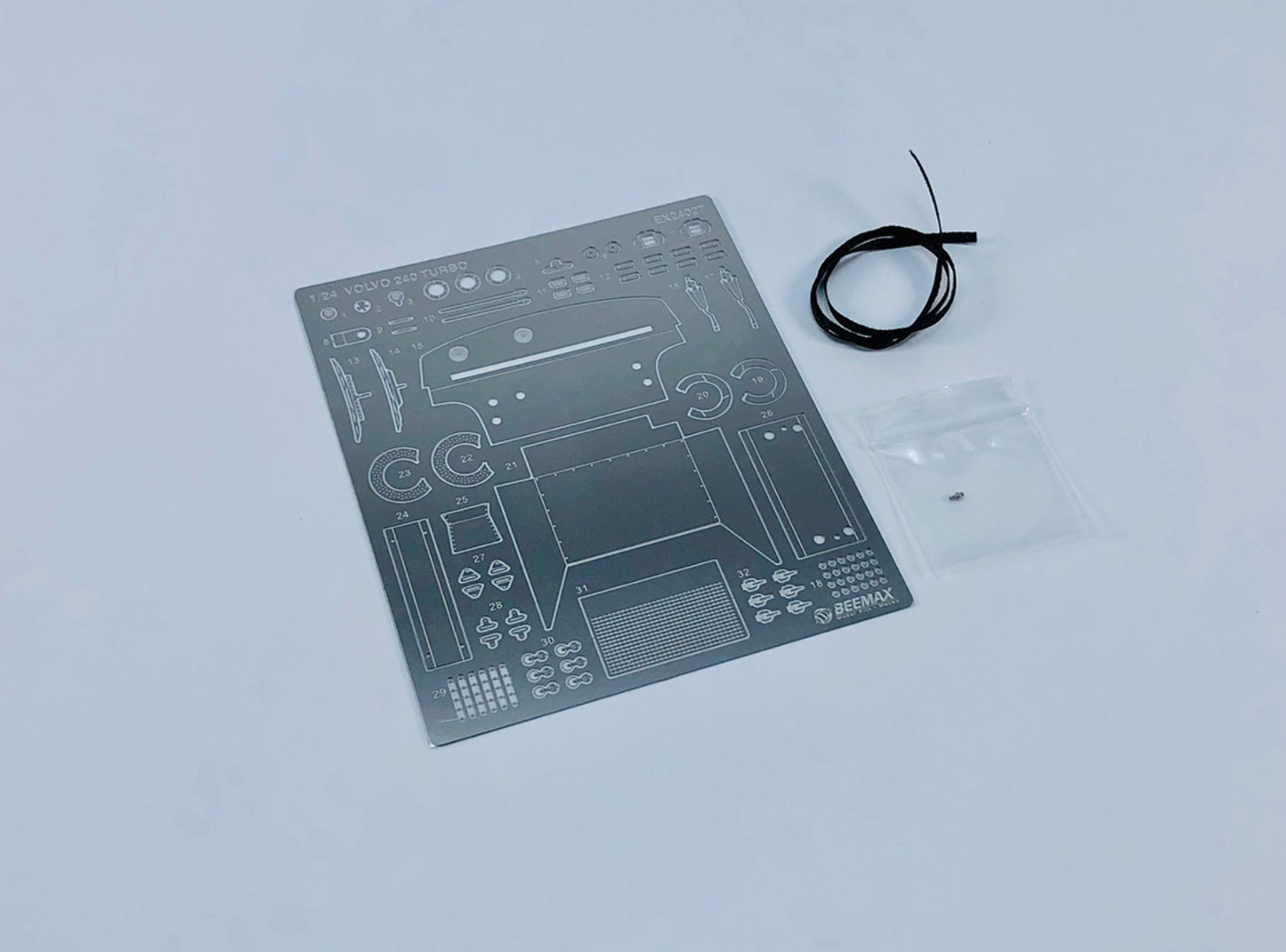 DÉTAIL CONFIGURATION VOLVO 240 TURBO - CHAMPION DTM 1985