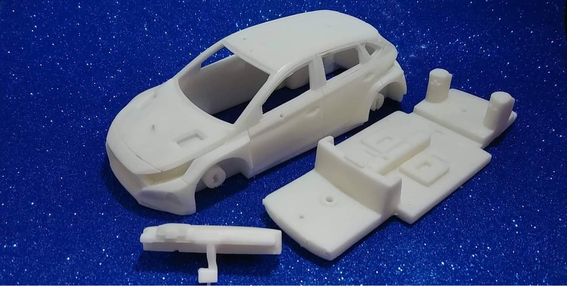 HYUNDAI i20 RALLY 2 - VOITURE DE RALLYE - MAQUETTE