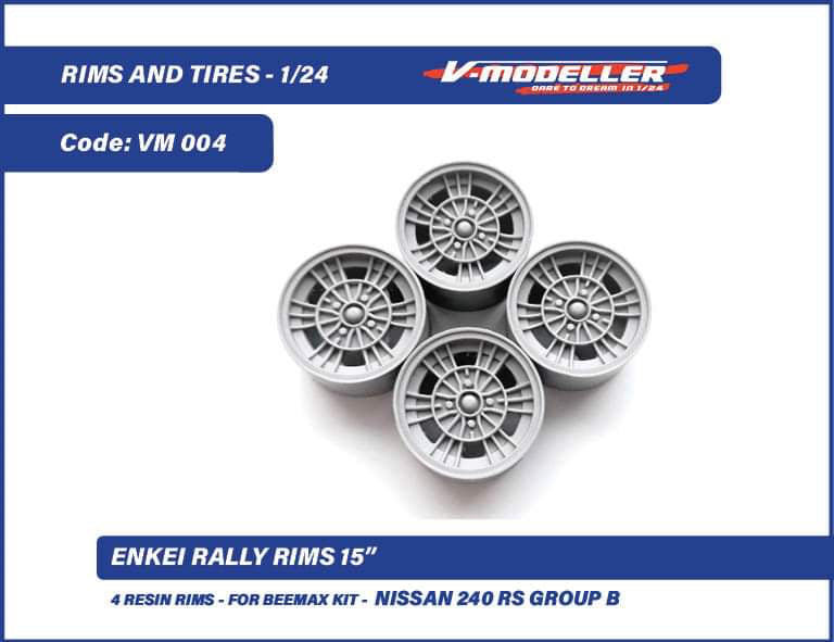 JANTES ENKEI RALLY 15 - NISSAN 240 RS GR. B
