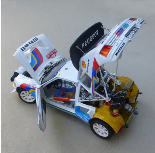 PEUGEOT 205 TURBO 16 EVO 2 - RALLY MONTE CARLO 1986