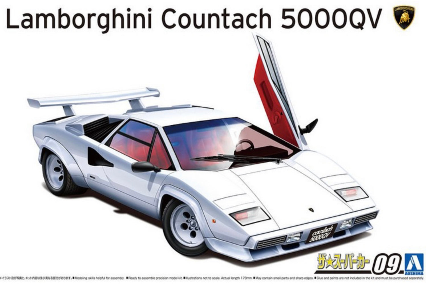 LAMBORGHINI COUNTACH 5000QV - 1985 – dmodelkits