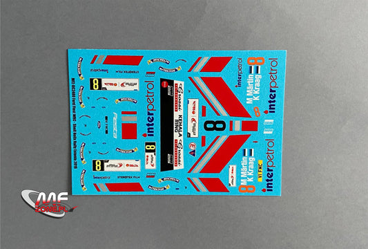 DECALS FORD FIESTA WRC - SHELL HELIX RALLY ESTONIA 2019