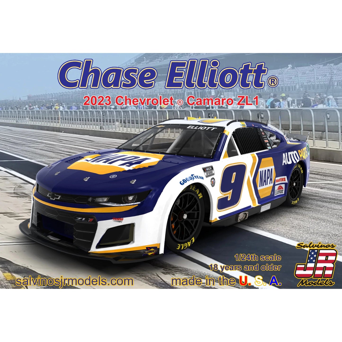 CHEVROLET CAMARO ZL1 NASCAR 2023 - CHASE ELLIOT PRIMARY NAPA PAINT - NASCAR 2023