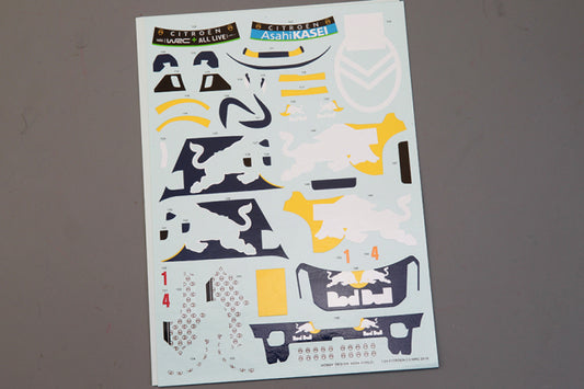 DECALS CITROEN C3 WRC 2019