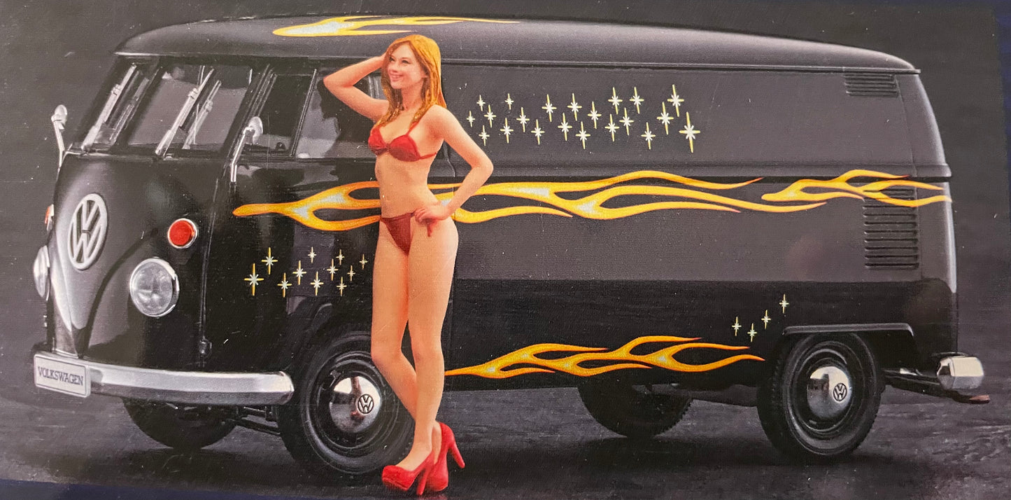 VAN DE ENTREGA VOLKSWAGEN T2 COM FIGURA