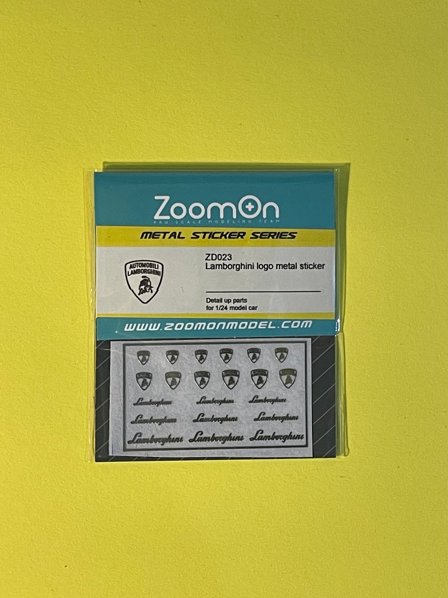 LAMBORGHINI LOGOS METAL STICKERS