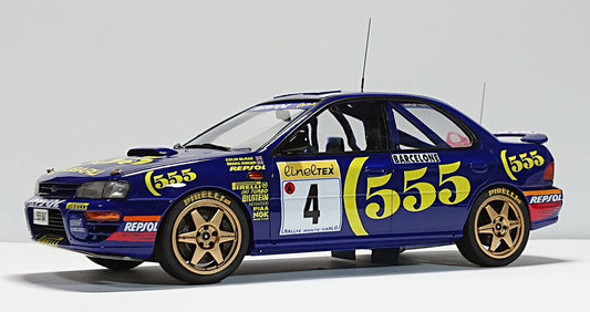 SUBARU IMPREZA WRX - RALLYE MONTE CARLO 1995 SUPER DÉTAIL