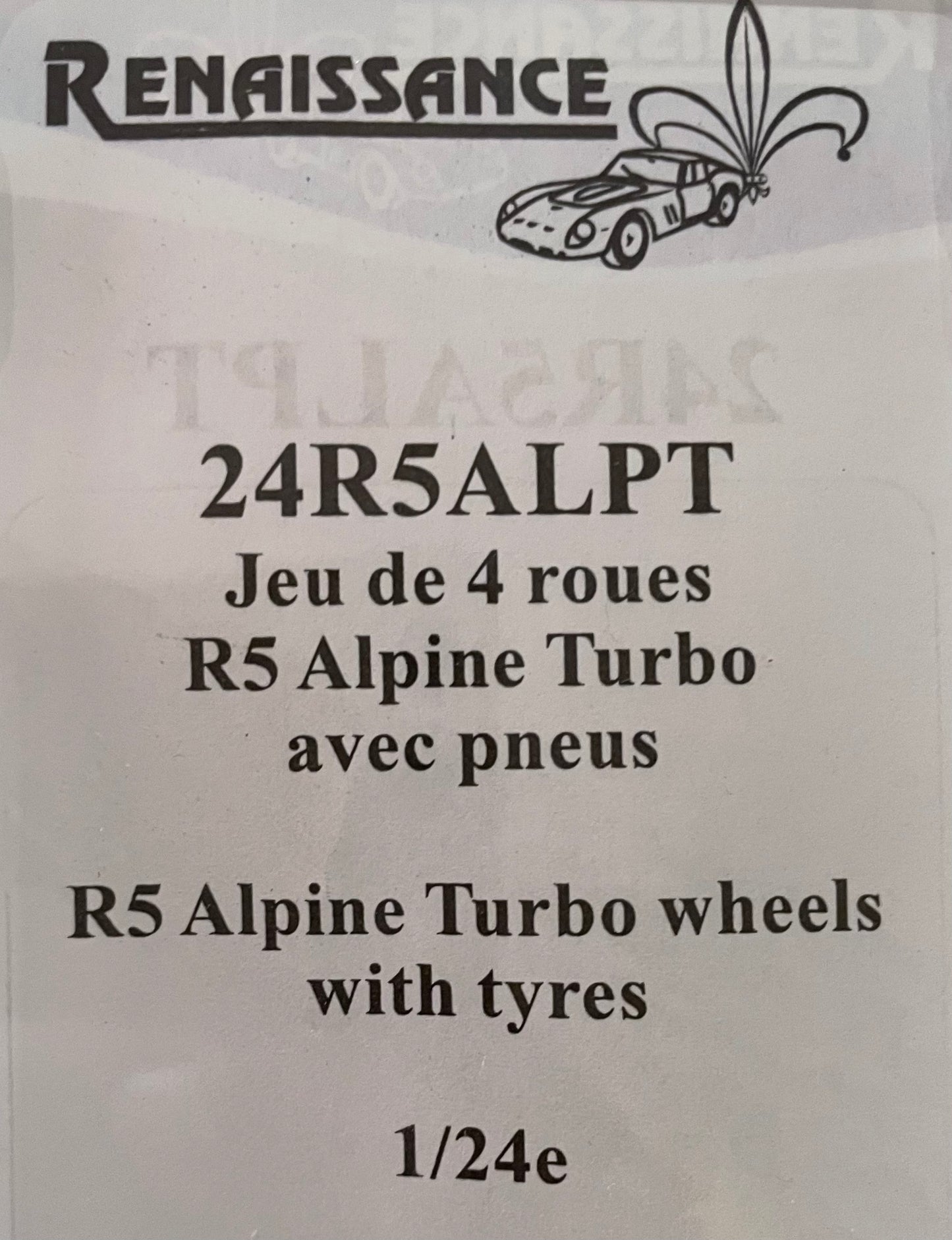JANTES R5 ROUES ALPINE TURBO