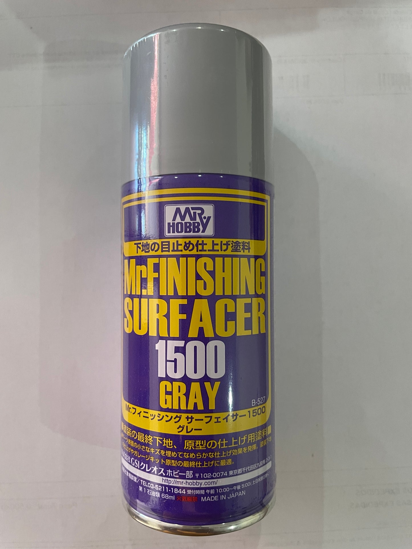 SENHOR. FINISHING SURFACER 1500 - CINZA