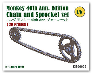 1/6 Chain & Sprocket set for Monkey 40th Ann. Edition