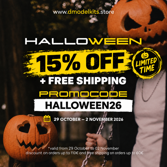 🎃 HALLOWEEN SALE: 15% OFF + FREE SHIPPING!