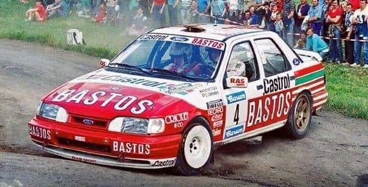Ford Sierra Cosworth 4x4 Group A Bastos - Barum Czech Rally 1991 P. Snijers/D. Colebunders #4 - 1/24 scale Dmodelkits Build by Ollie Models 1:24 - step by step