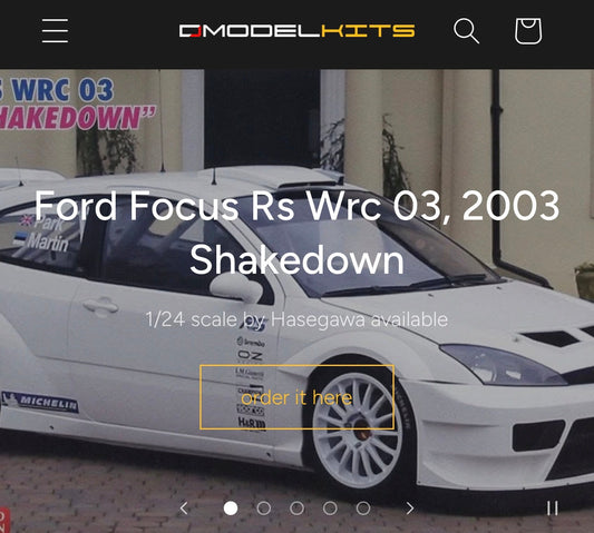 NEW ARRIVAL: Ford Focus RS WRC 03 — 2003 Shakedown