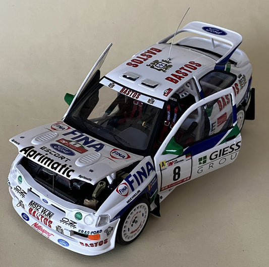 FORD ESCORT RS COSWORTH - GIESSE APRIMATIC - RALLY Portugal 1995 - 1/24 Scale Domino