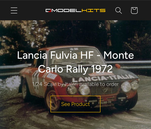 🚗 Italeri Lancia Fulvia HF - Monte Carlo Rally 1972– it´s Here!!!together with other several news! – Get Yours Now!