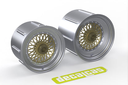 BBS rims and air vent for Porsche 962C